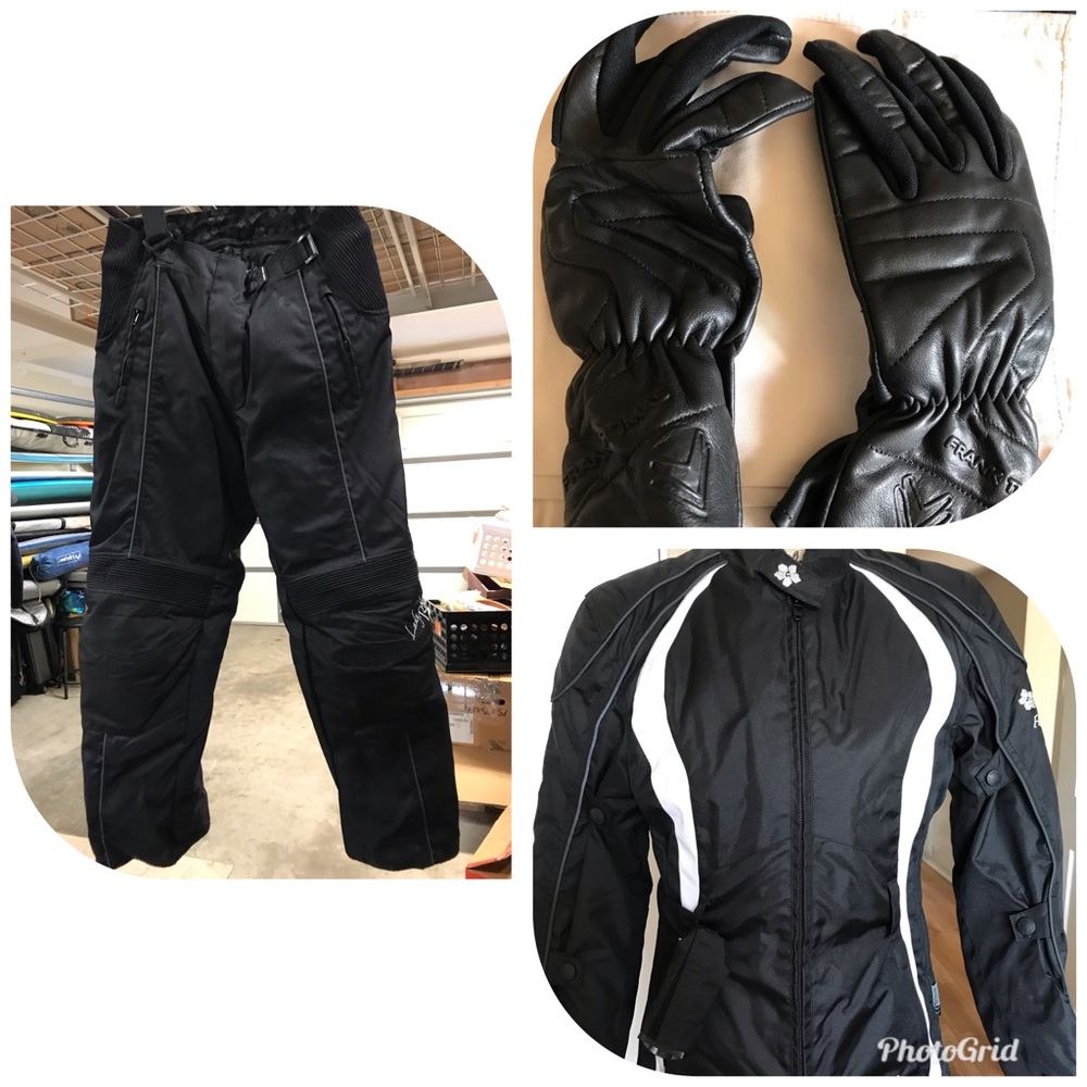 Frank Thomas Lady Rider Jacket, Pants, Gloves!